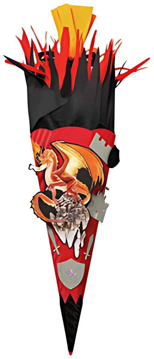 ROTH Cône d'école « Dragon de Feu », 680 mm