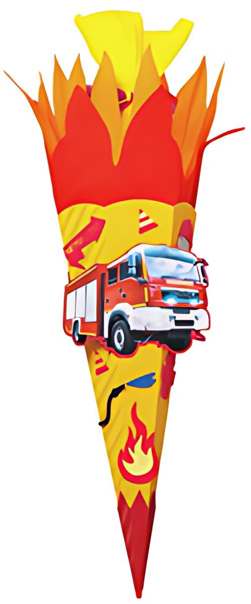 Coffret de bricolage à cône scolaire ROTH « Fire Department », 680 mm