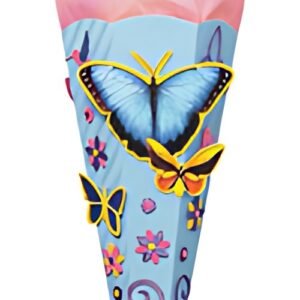 Kit de bricolage à cônes scolaires ROTH "Papillon", 680 mm