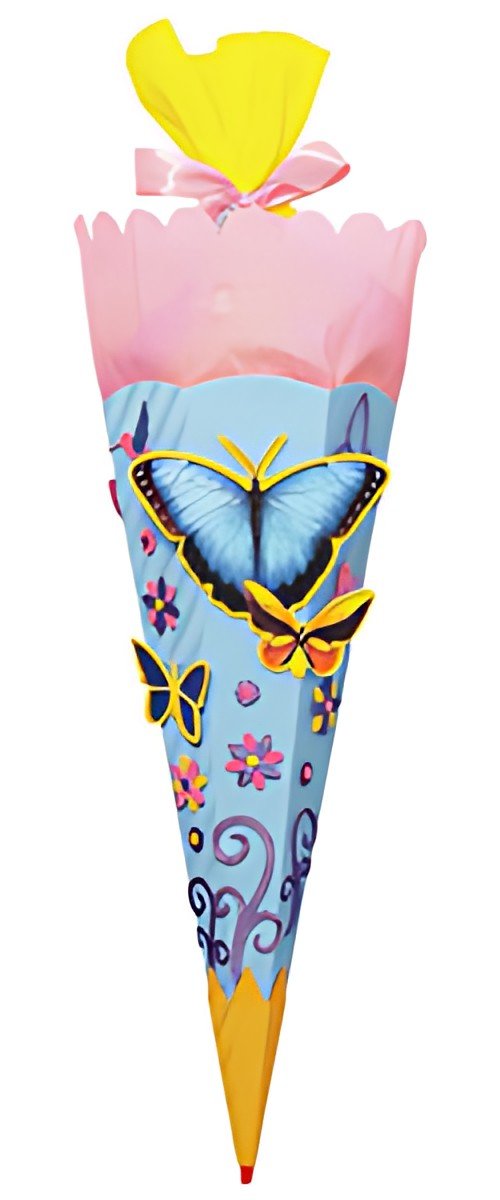 Kit de bricolage à cônes scolaires ROTH "Papillon", 680 mm