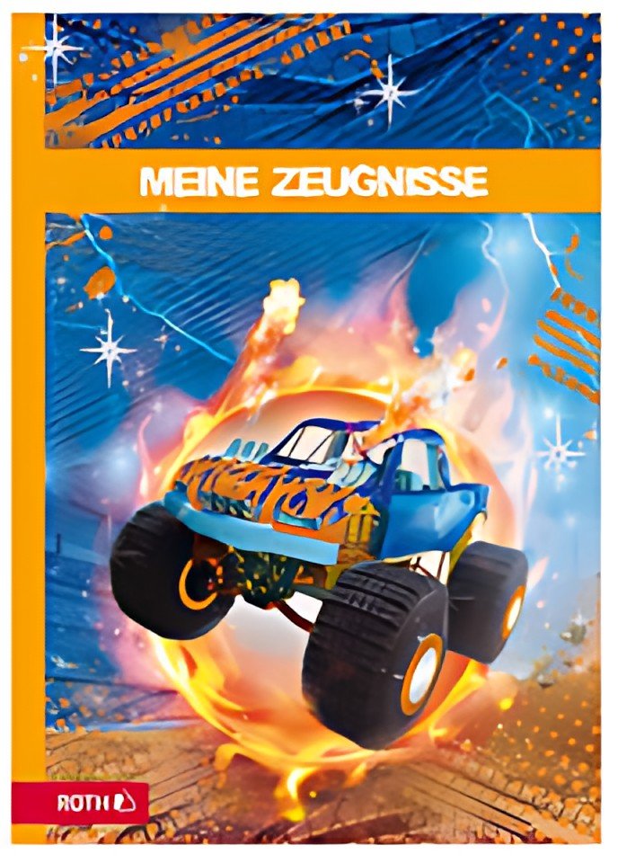 Dossier de certificat ROTH « Monster Truck », avec design et effet