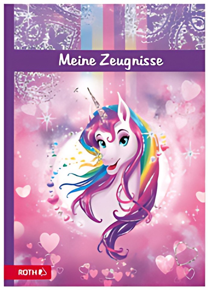 Dossier de certificat ROTH "Portrait de Licorne", avec design et effet