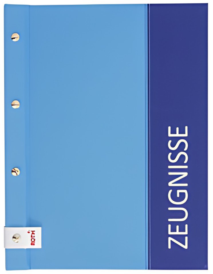 Dossier de certificat ROTH "Spectrum", DIN A4, bleu