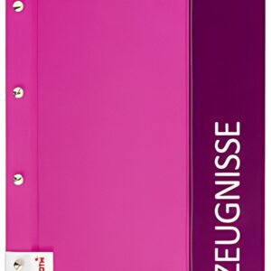 ROTH Zeugnismappe "Spectrum", DIN A4, pink