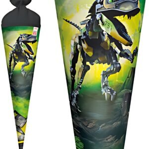 ROTH Schultüte "Robo-Rex", rund, 700 mm
