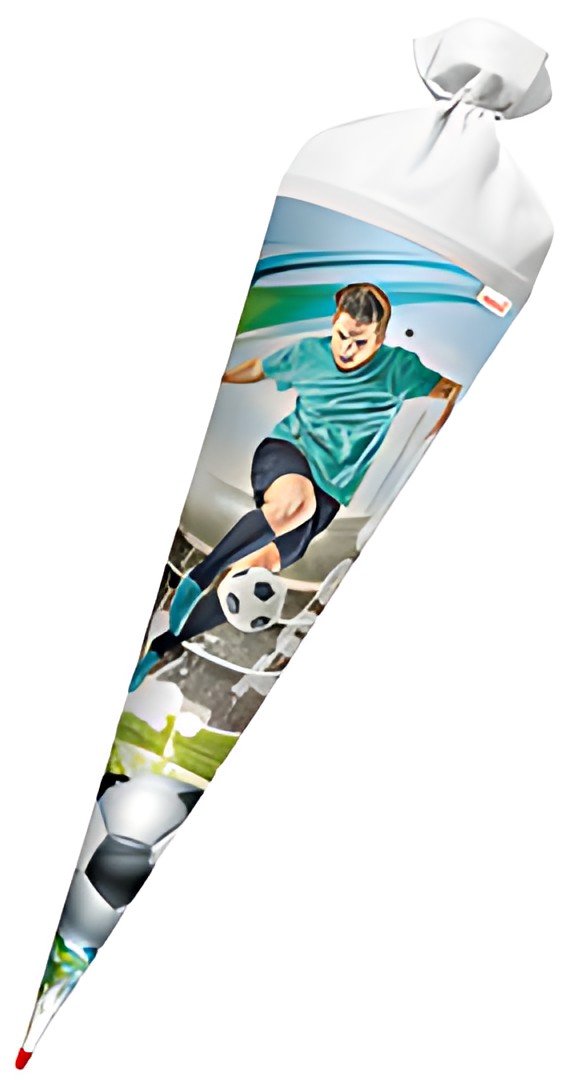 Cône scolaire ROTH "Football Star", rond, 700 mm, avec effet