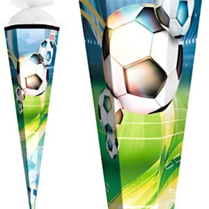 ROTH Schultüte "Fußball", eckig, 850 mm