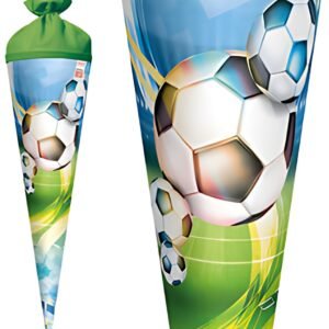 ROTH Schultüte "Fußball", rund, 700 mm