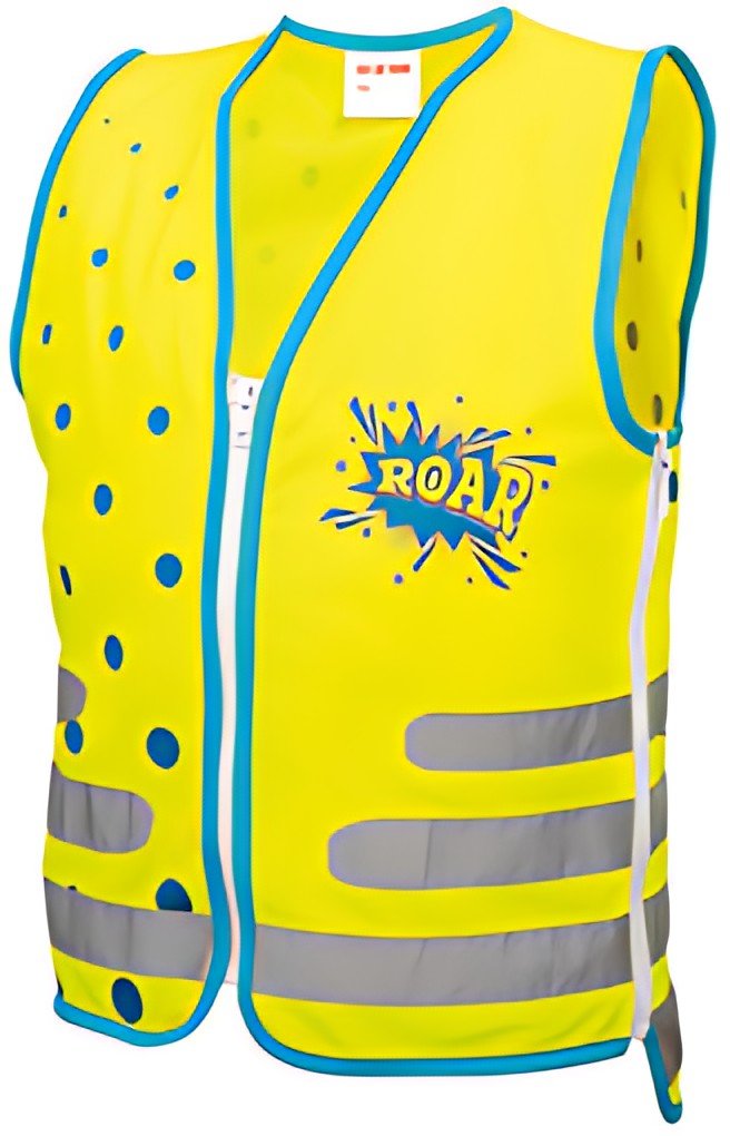 ROTH Gilet de sécurité pour enfants, ReflActions "Roar"