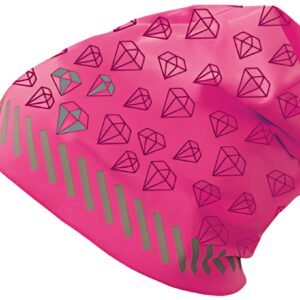 ROTH Bonnet jersey pour enfants ReflActions "Diamant", rose