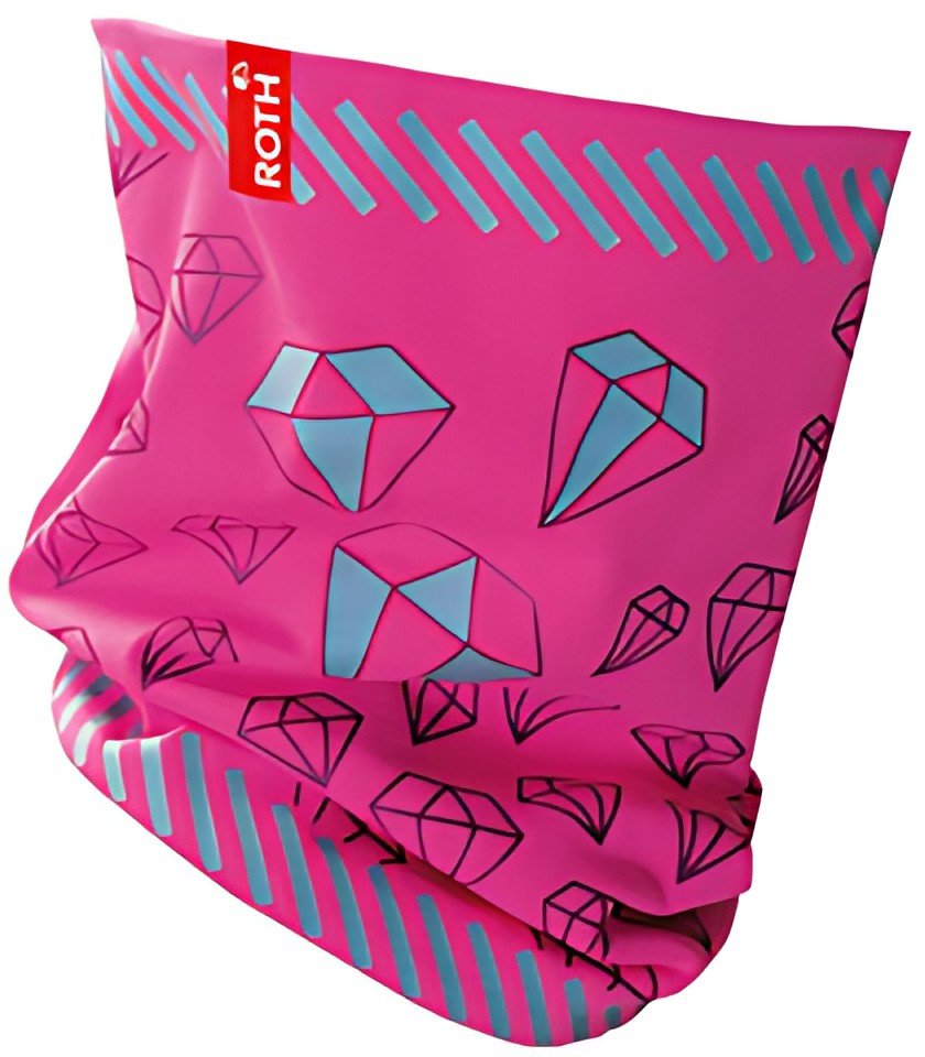 ROTH Tour de cou jersey pour enfants ReflActions "Diamant"