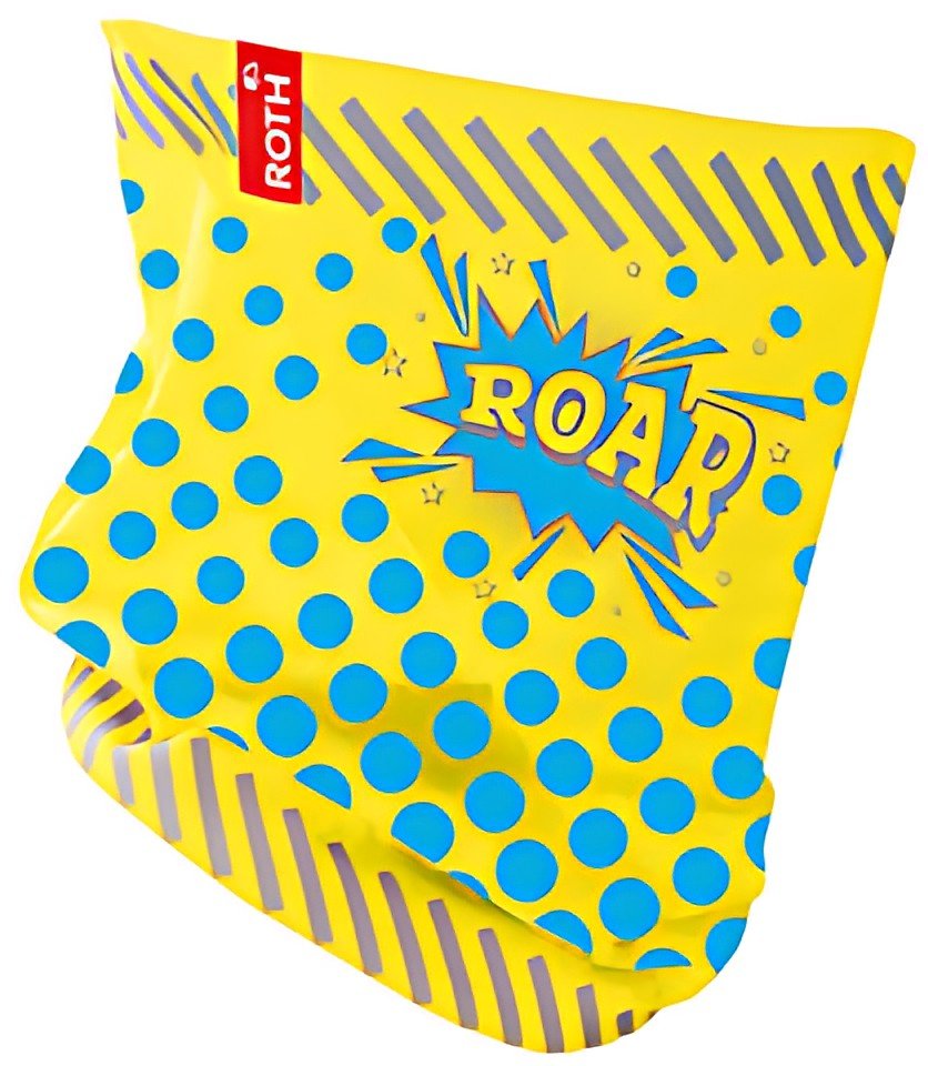 ROTH Tour de cou jersey pour enfants ReflActions "Roar"
