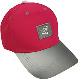 ROTH Casquette pour enfants ReflActions "Diamant", gris/rose