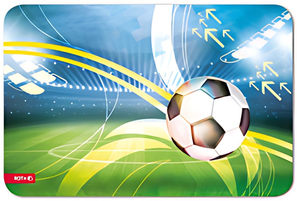 ROTH Sous-main "Football", similicuir