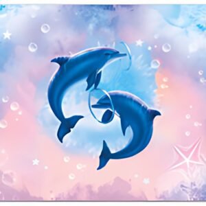 ROTH Sous-main "Dauphins", similicuir