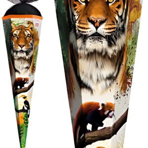 ROTH Schultüte "Tiger", eckig, 850 mm