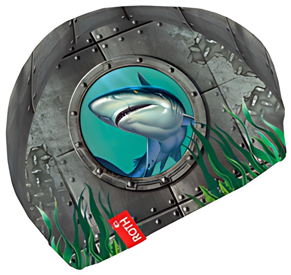 ROTH Bonnet de bain pour enfants "Requin"