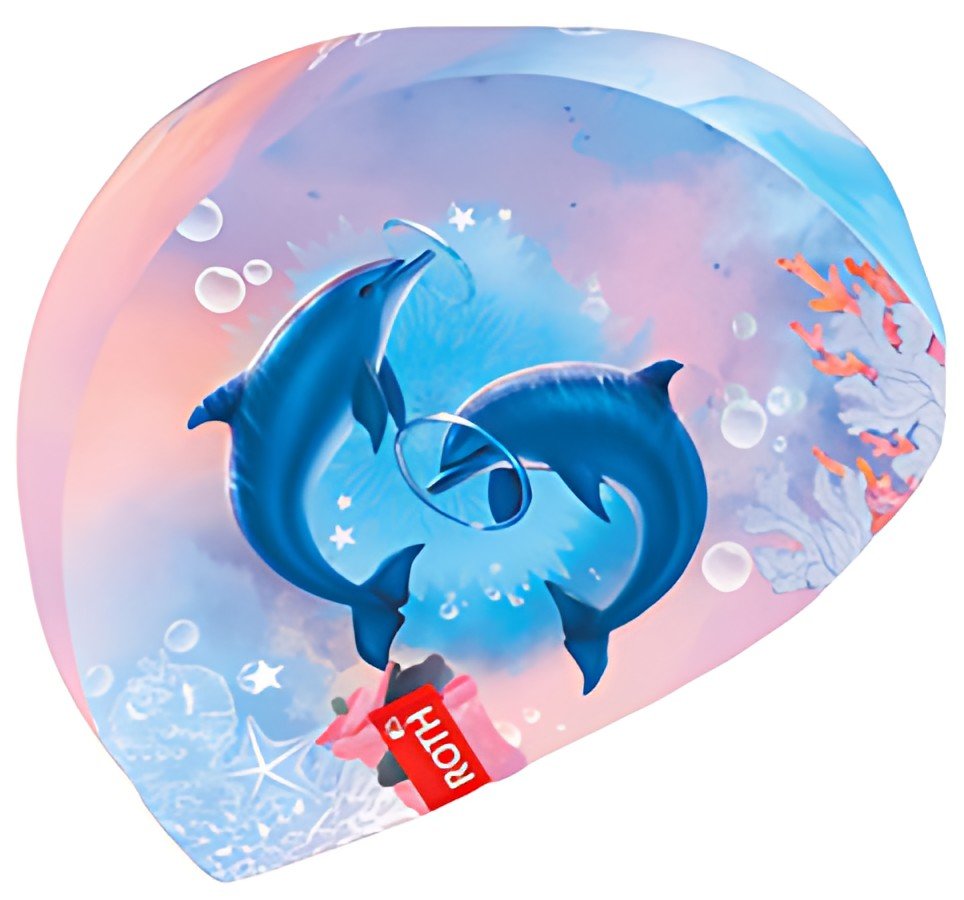 ROTH Bonnet de bain pour enfants "Dauphins"