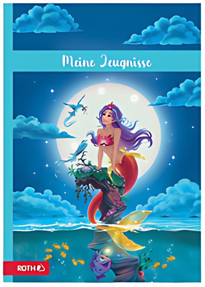 Dossier de certificat ROTH « Sirène magique » avec motif