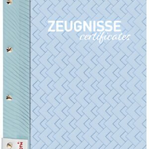 Modèle de dossier de certificat ROTH avec vis à livres "Piscine"