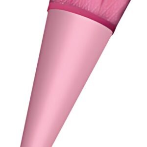 Housse en tissu ROTH pour cône d'école en tissu DIY à repasser, rose
