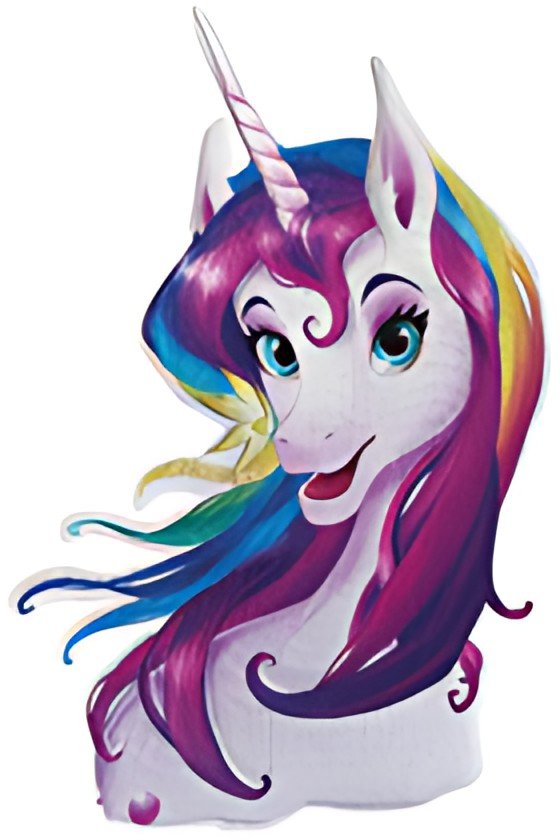 Thermocollant ROTH pour cône d'école en tissu DIY, licorne