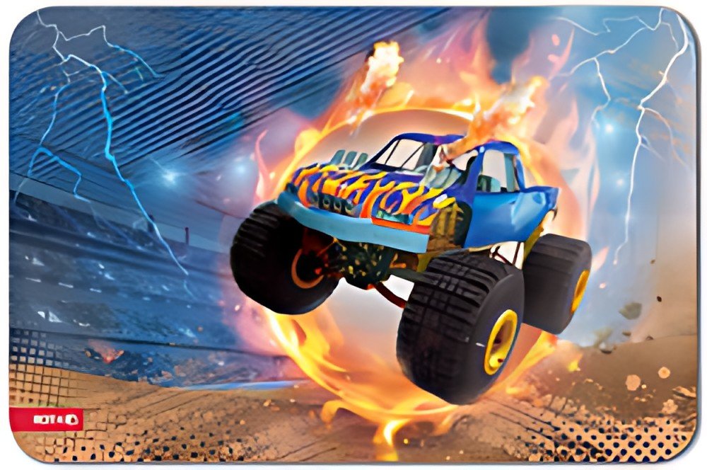 ROTH Sous-main "Monstertruck", similicuir