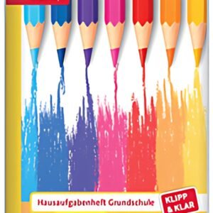 ROTH Hausaufgabenheft Klipp & Klar "Buntstifte"
