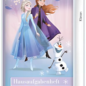 ROTH Hausaufgabenheft für clevere Faule "Disney Frozen"