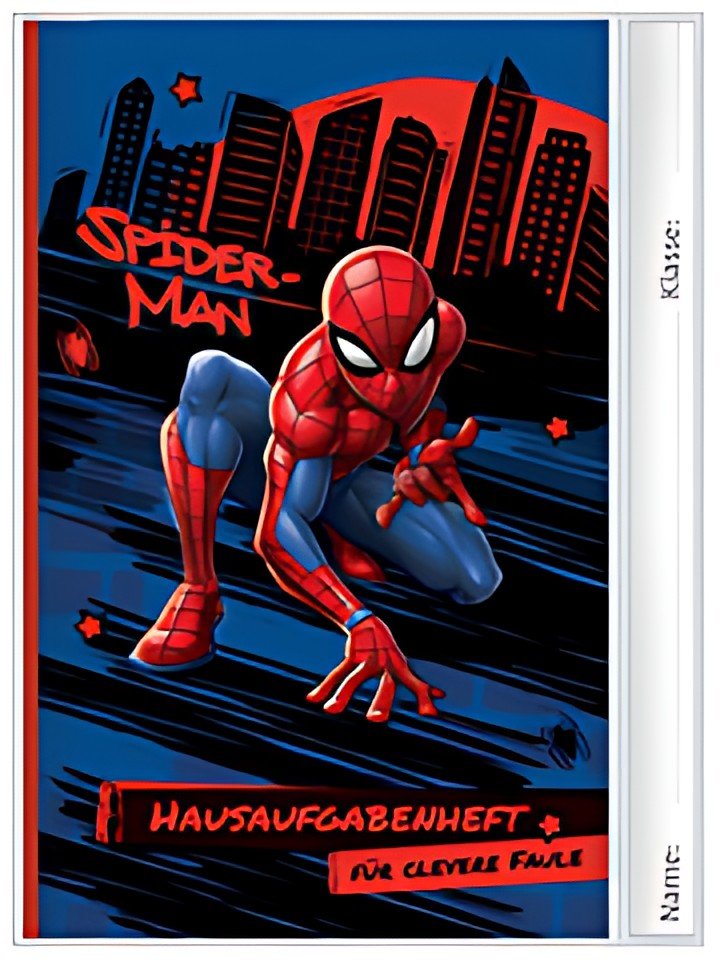Livre de devoirs ROTH pour les gens intelligents et paresseux "Marvel Spiderman"