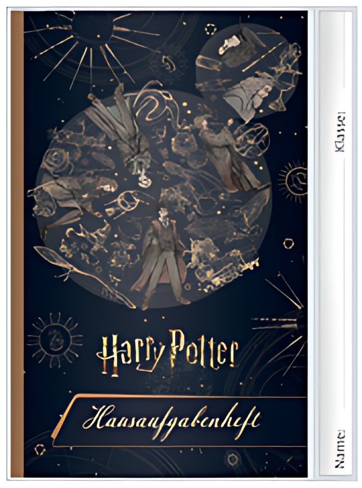 ROTH Hausaufgabenheft für clevere Faule "Harry Potter"