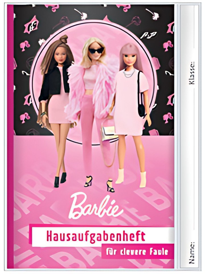 Livre de devoirs ROTH pour les gens intelligents et paresseux "Barbie"