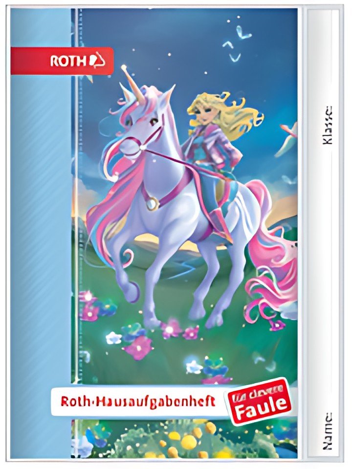 ROTH Hausaufgabenheft Kids für clevere Faule "Magische...