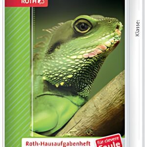 ROTH Hausaufgabenheft Tiere für clevere Faule "Leguan"