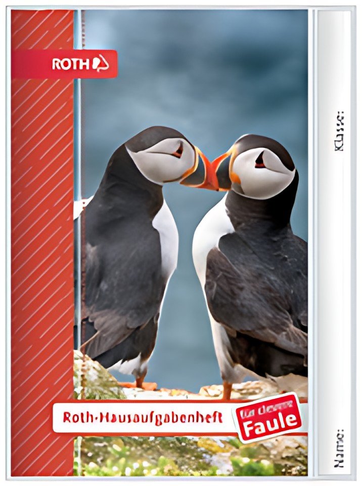 Livre de devoirs ROTH sur les animaux pour les « perroquets » intelligents et paresseux