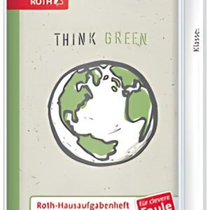 ROTH Hausaufgabenheft Teens für clevere Faule "Think Green"