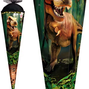 Cône scolaire ROTH "T-Rex World", carré, 850 mm, avec effet