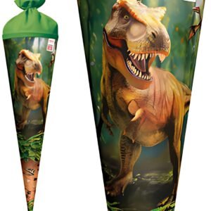Cône scolaire ROTH "T-Rex World", rond, 700 mm, avec effet