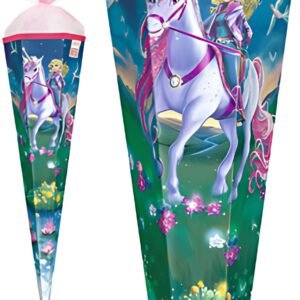 Cône scolaire motif ROTH "Magical Unicorn Rider", 850 mm