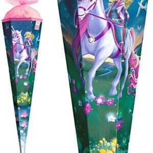 Cône scolaire motif ROTH "Magical Unicorn Rider", 850 mm