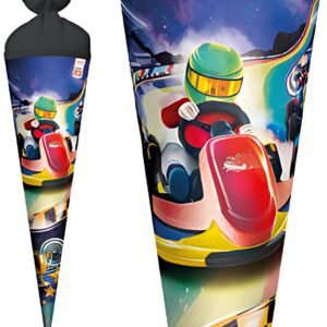Cône scolaire ROTH "Kart Race", rond, 700 mm, feuille
