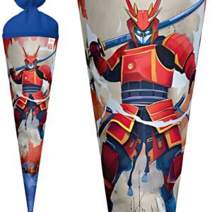 ROTH Schultüte "Tech Warrior", rund, 700 mm