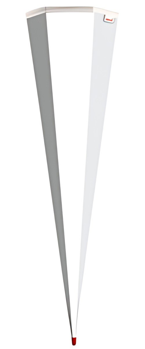 Cône scolaire ROTH vierge sans fermeture, 850 mm, blanc