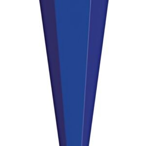 Cône scolaire ROTH vierge sans fermeture, 850 mm, bleu