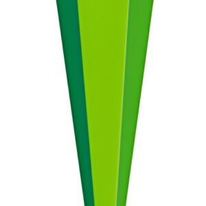 Cône scolaire ROTH vierge sans fermeture, 850 mm, vert
