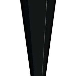 Cône scolaire ROTH vierge sans fermeture, 850 mm, noir
