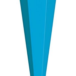 Cône scolaire ROTH vierge sans fermeture, 850 mm, bleu pacifique