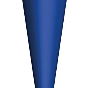 Cône scolaire ROTH vierge sans fermeture, 700 mm, bleu