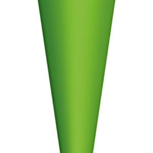 Cône scolaire ROTH vierge sans fermeture, 700 mm, vert
