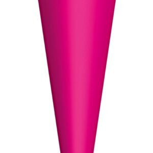 Cône scolaire ROTH vierge sans fermeture, 700 mm, rose